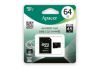  Зображення Карта пам`ятi MicroSDXC 64GB UHS-I Class 10 Apacer + SD adapter (AP64GMCSX10U1-R) 